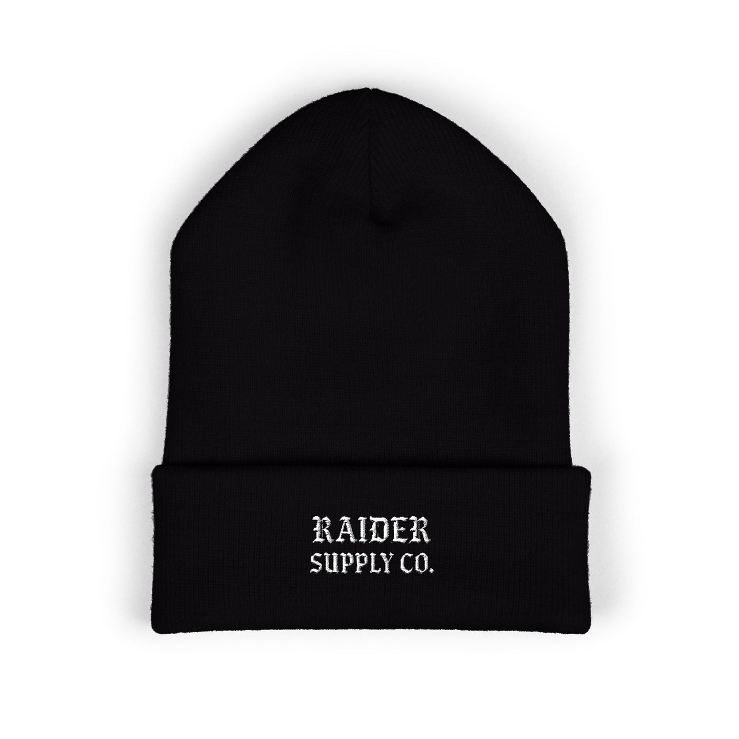 Embroidered Cuff Beanie